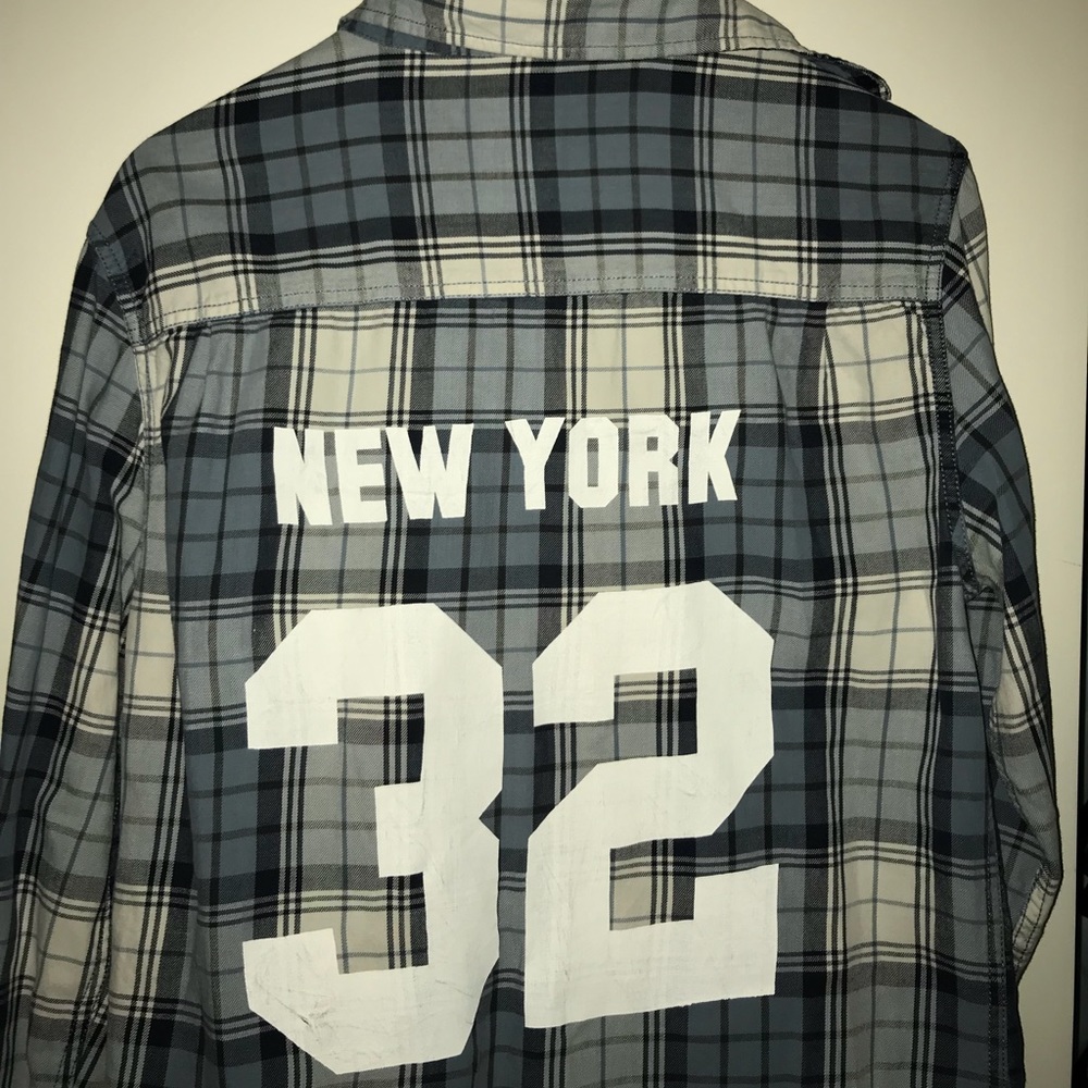 blue flannel, “New York”